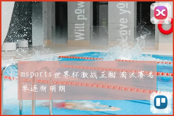 msports世界杯激战正酣 淘汰赛名单逐渐明朗