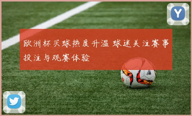 欧洲杯买球热度升温 球迷关注赛事投注与观赛体验