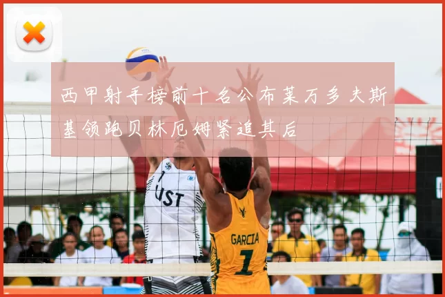 西甲射手榜前十名公布莱万多夫斯基领跑贝林厄姆紧追其后